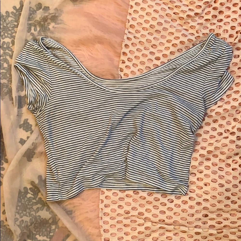 Boyfriend croptop
